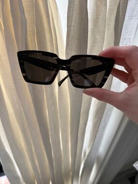 Raen KEERA POL S756 Cat Eye Polarized Sunglasses, Acetate, Black Multi